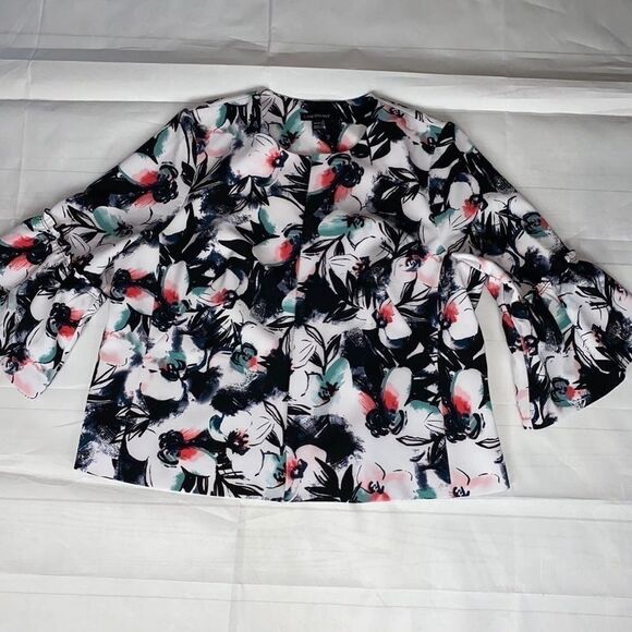 Lane Bryant Open Front Bell Sleeve Jacket 18/20 - Picture 2 of 9